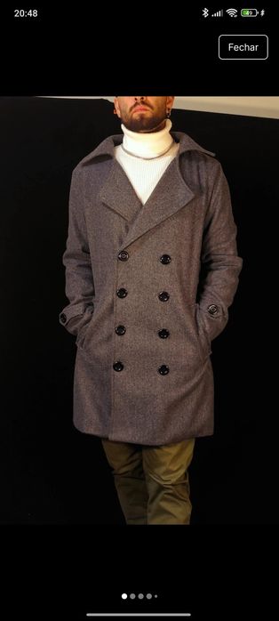 Sobretudo Clássico Homem Novo