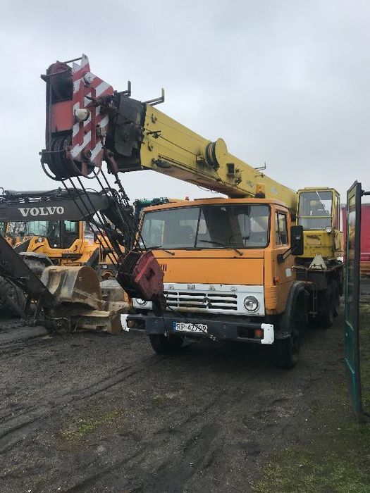 Kamaz 53213 Bumar DST KC4572 dzwig 16 ton  6x4 dzwig 16 ton wysieg 21m
