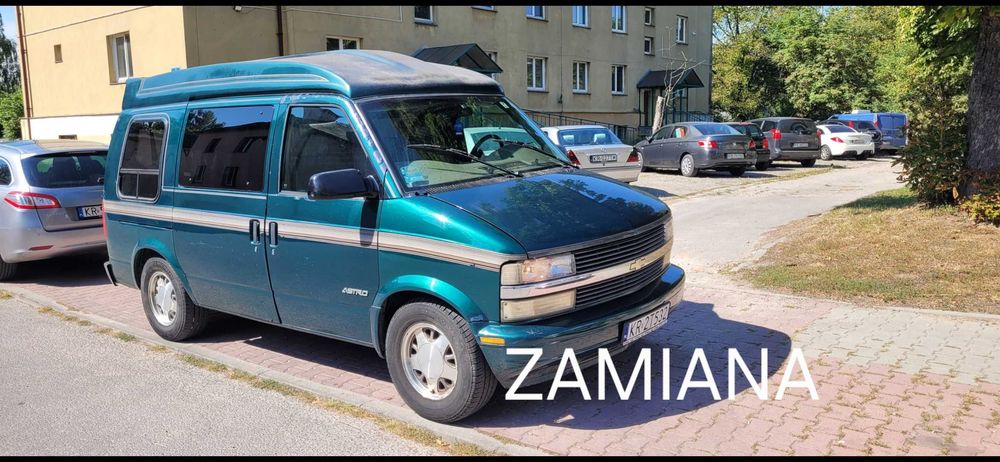 1997 CHEVROLET ASTRO 4.3 GAZ Salonka Zamiana