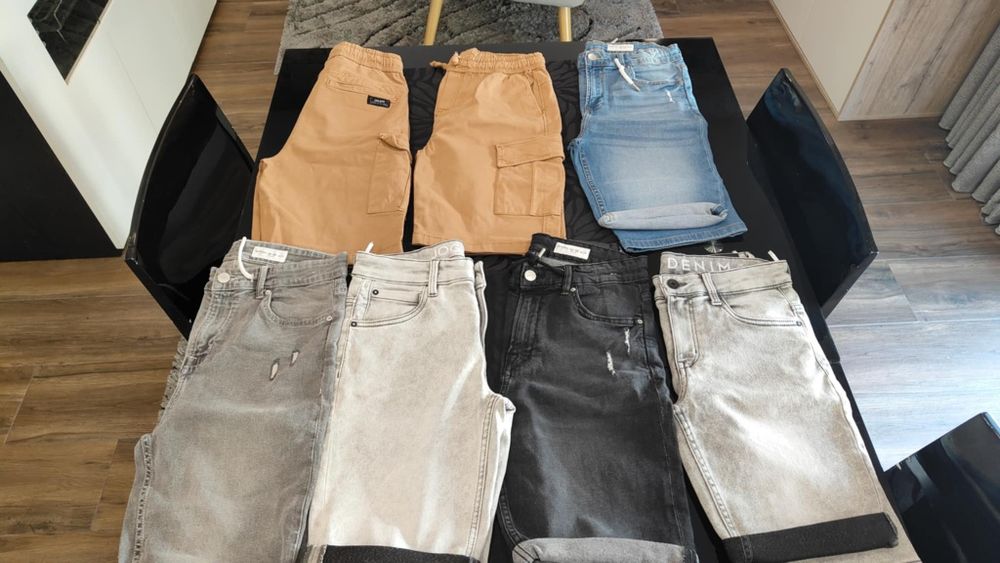 Pack 10 calções tamanho 13/14 anos