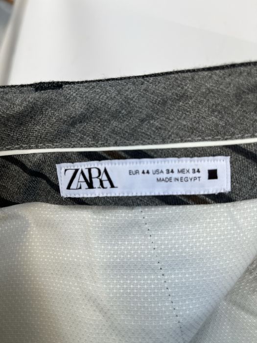 Calças Slim Fit Zara Estilo Clássico