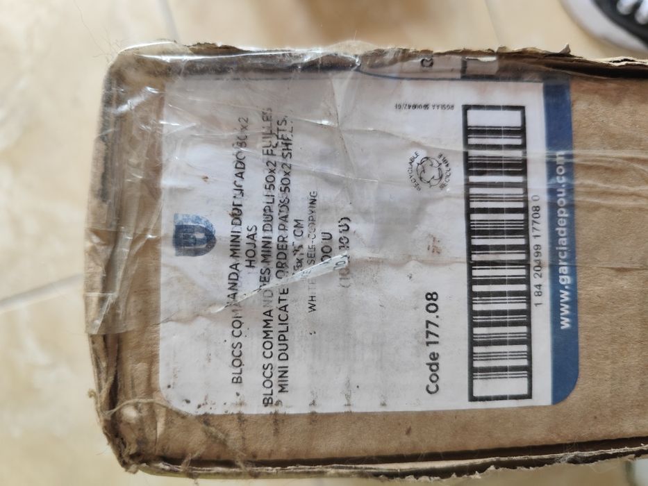 Blocos de notas duplicado