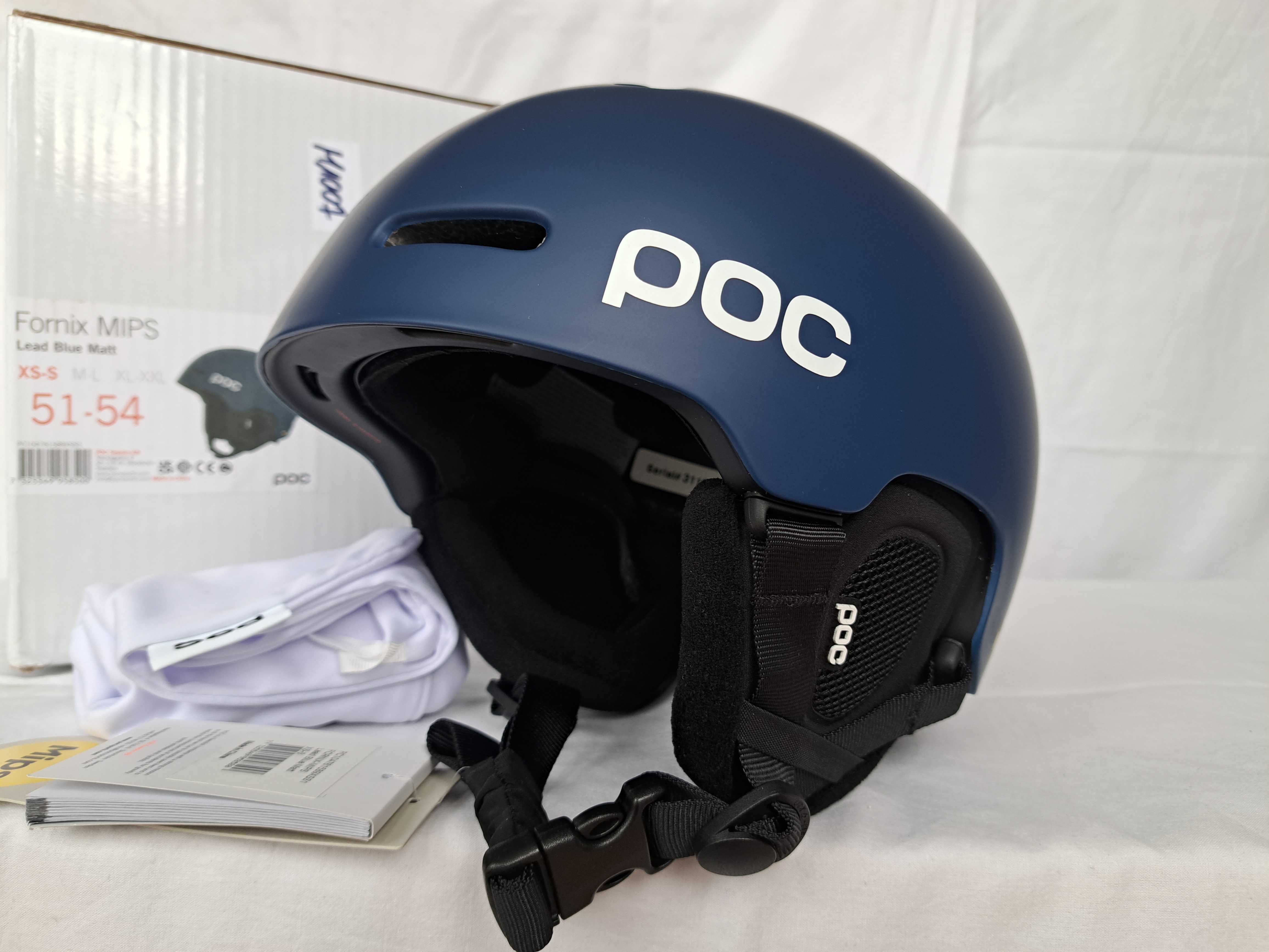 Kask narciarski POC Fornix Mips Lead Blue Matt XS/S 51-54cm