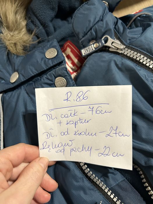 Kombinezon zimowy jednoczęściowy Ticket to Heaven 86/92 stan idealny