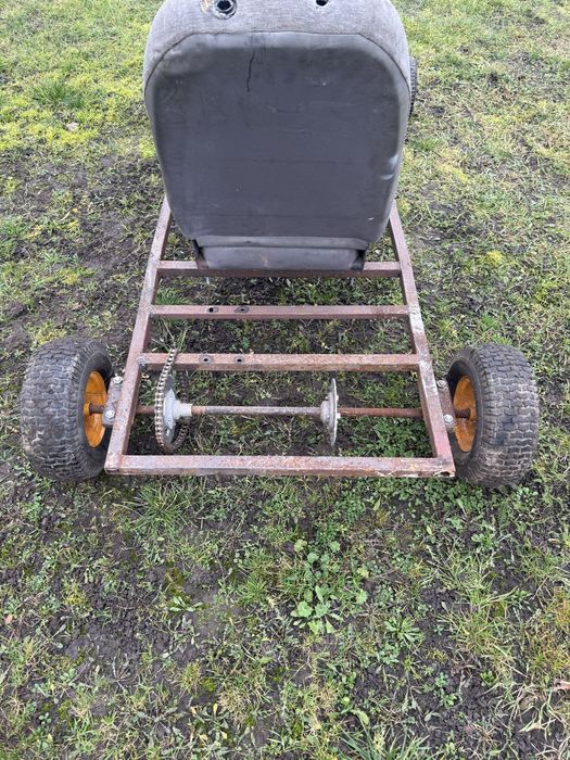 Hulajnoga spalinowa i rama gokart cena za zestaw