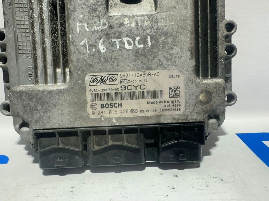 Centralina Motor Bosch Ford Fiesta MK6 1.6 TDCi 9V2112A650AC