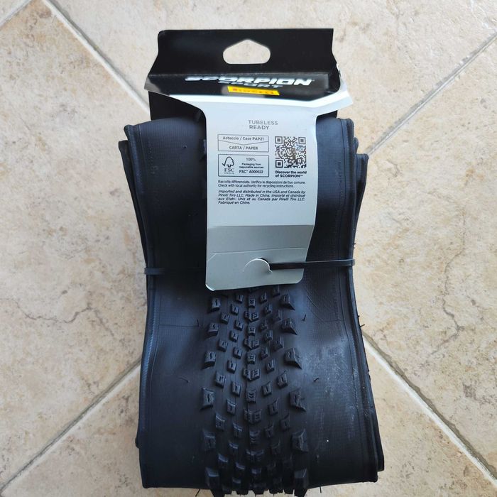 Pneu Pirelli Scorpion Sport XC H 29x2.4"- terrenos duros dobrável