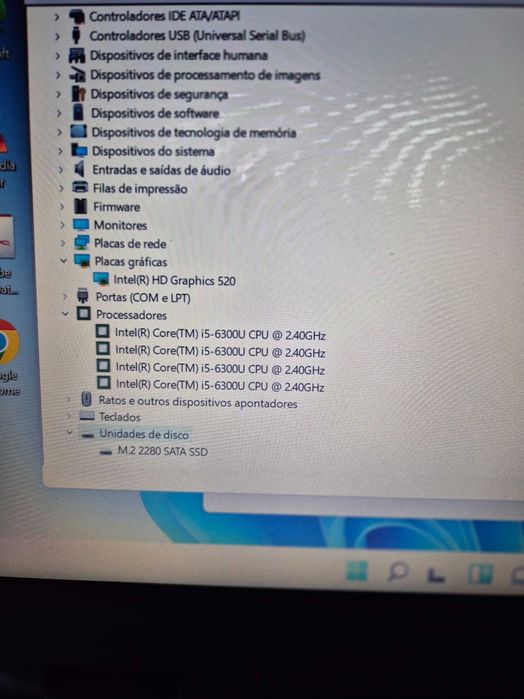 HP  640-G2 processador i5-6300, sem anomalia