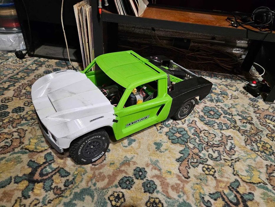 RC радіокерований custom short course (не losi, traxxas)