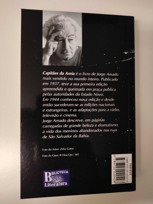 Jorge Amado - Capitães Areia (Novo-portes gratuitos)