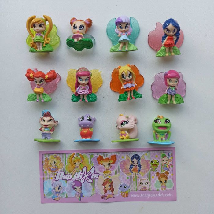 Kinder Surprise WinX Club , Pixie, Феї Вінкс, Колекції