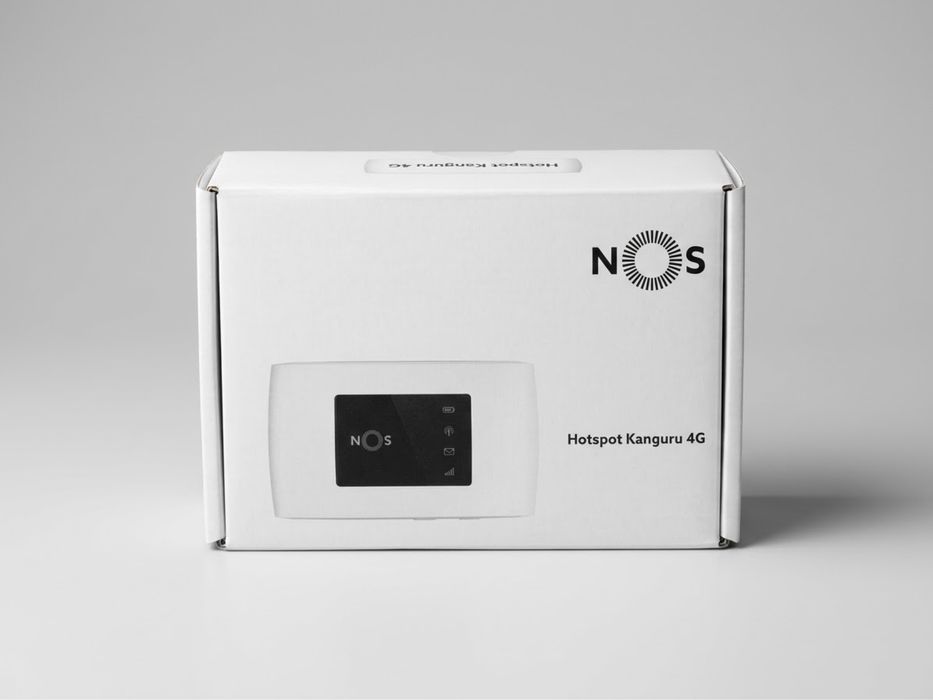 Hotspot Kanguru 4G NOS – Como Novo (Caixa e Acessórios Originais)