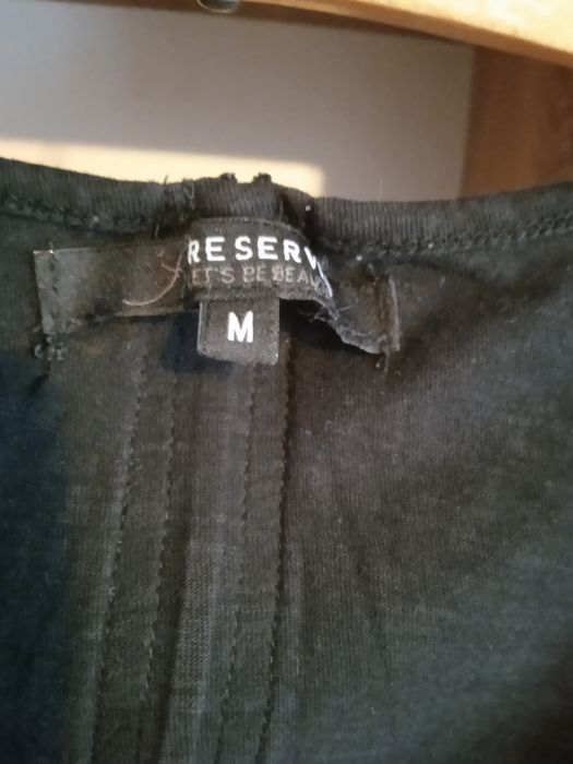 Bluzka damska bawełniana bez rękawów Reserved