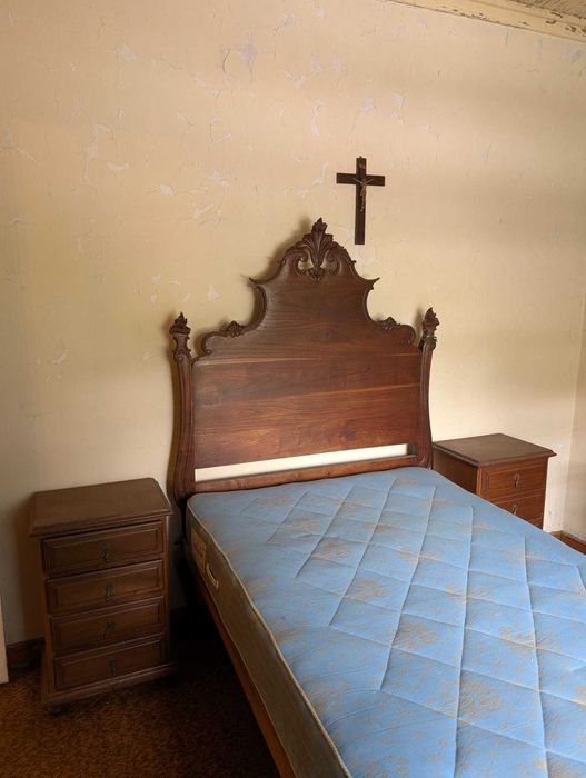Cama Madeira Maciça 200x110x40cm