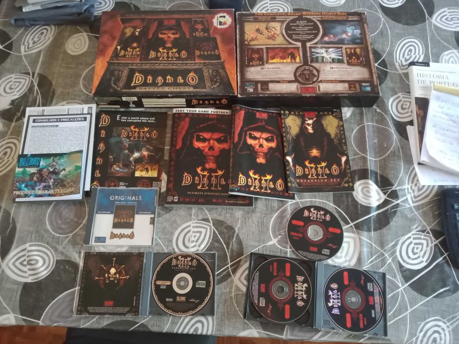 Diablo II -  Battle Chest vintage Big Box  PC Game