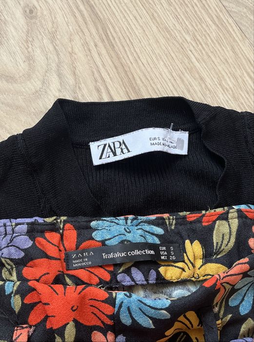 Фирменный комплект: шорты и топ Zara, размер S