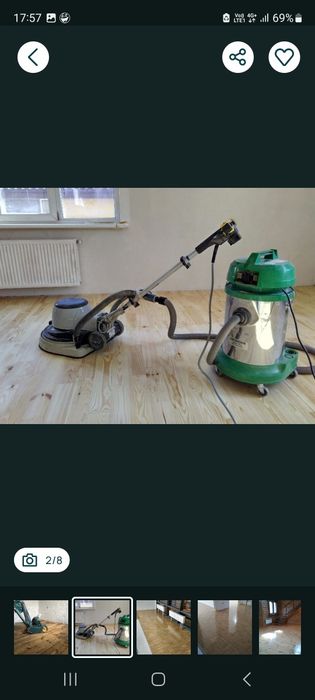 Цикльовочна машина для паркету
