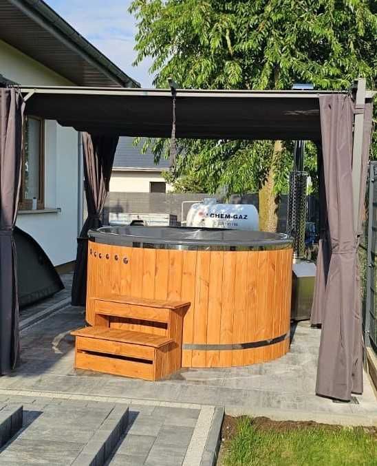jacuzzi ogrodowe goraca balia hottube zewnętrzna
