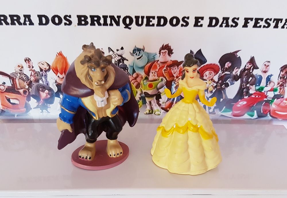 Conjunto 6 pcs Bela e o Monstro (Portes Incluidos)