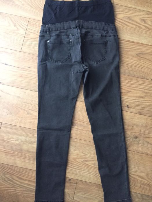 Jeansy spodnie ciążowe rozm 38