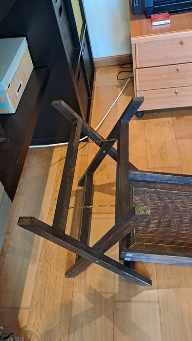 Tabuleiro de madeira amovível