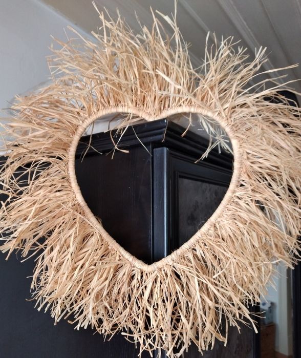 Decoração em forma de coração