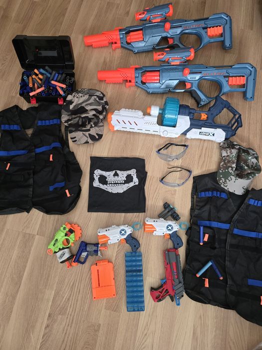 Nerf pistolas 8 unidades