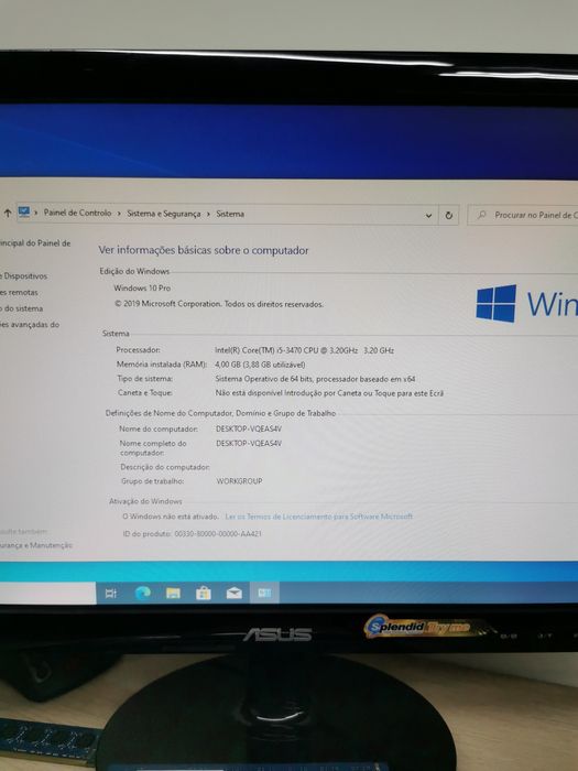 Computador torre HP i5