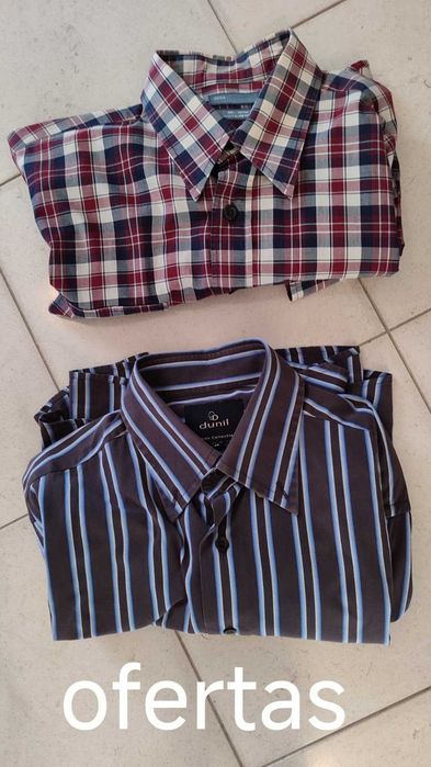 Caixa cheia de Roupa - camisas e parka Timberland + 8 peças