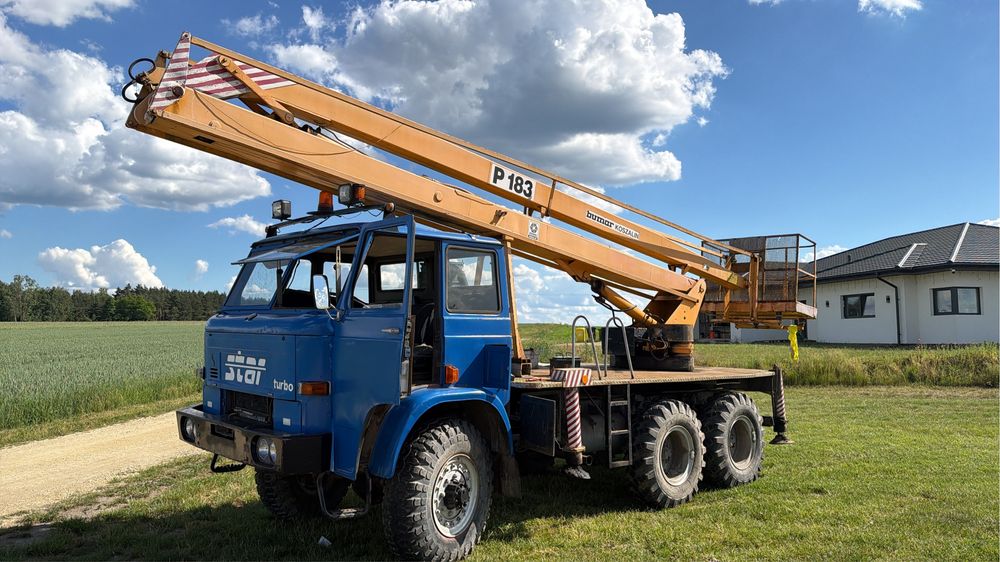 Podnosnik Bumar P183 zabudowa Star 266
