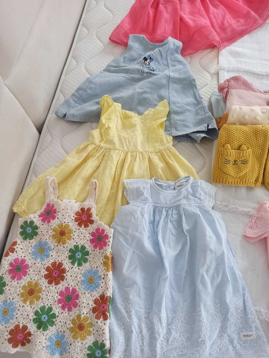 Mega duża  Paczka/ zestaw  100 szt Zara Newbie H&M Next 80/86/92