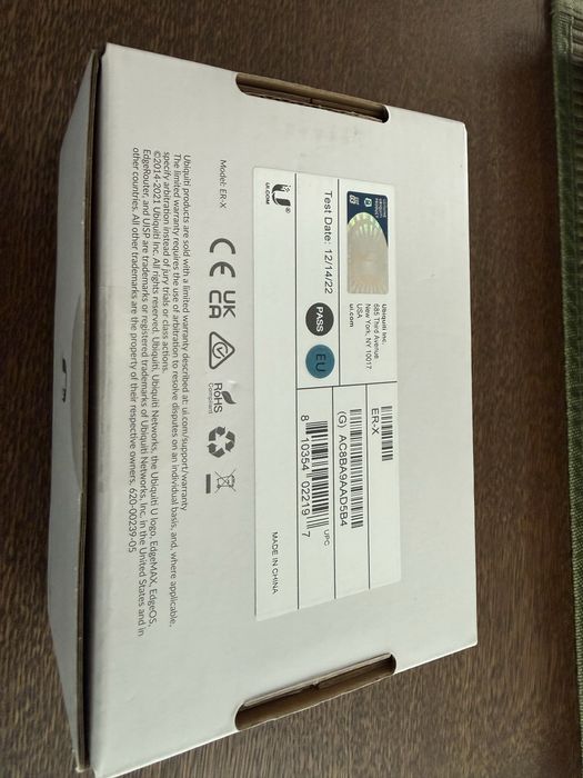 Ubiquiti Edge Router X