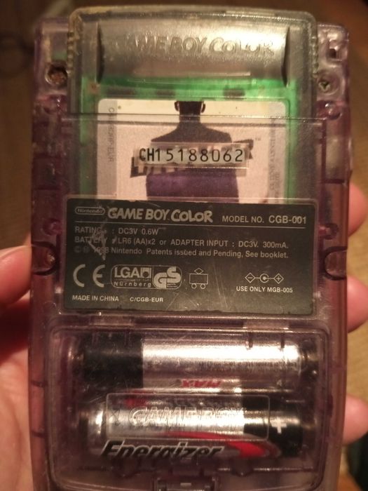 GAMEBOY color purple + Jogo Driver