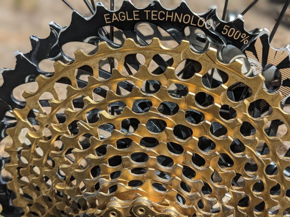 9,6kg KTM Scarp Sonic Rodas Prototype Carbono XX1 Gold