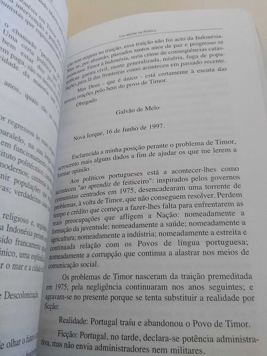 General Galvão de Melo - Um Militar na política