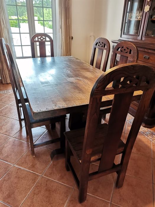 Conjunto Mesa e Cadeiras Sala de Jantar