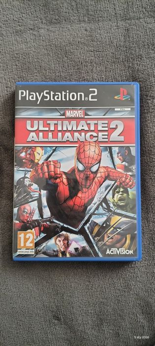 Gra Marvel Ultimate Alliance 2 na PS2