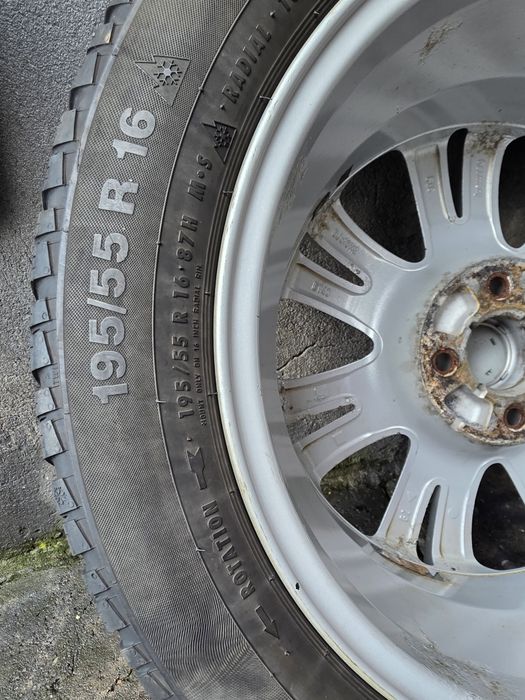 Koła Zimowe  ładne opel corsa 195x55R16