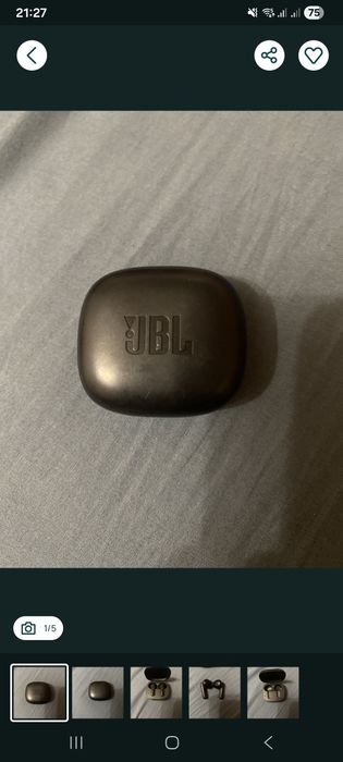 Кейс для навушників jbl wave 300