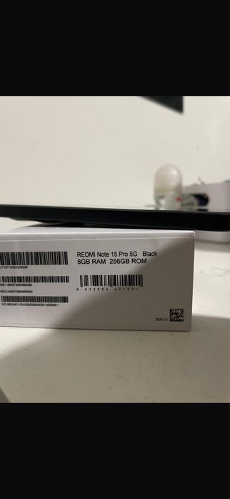 REDMI Note 15 Pro 5G Black 8GB RAM 258GB ROM