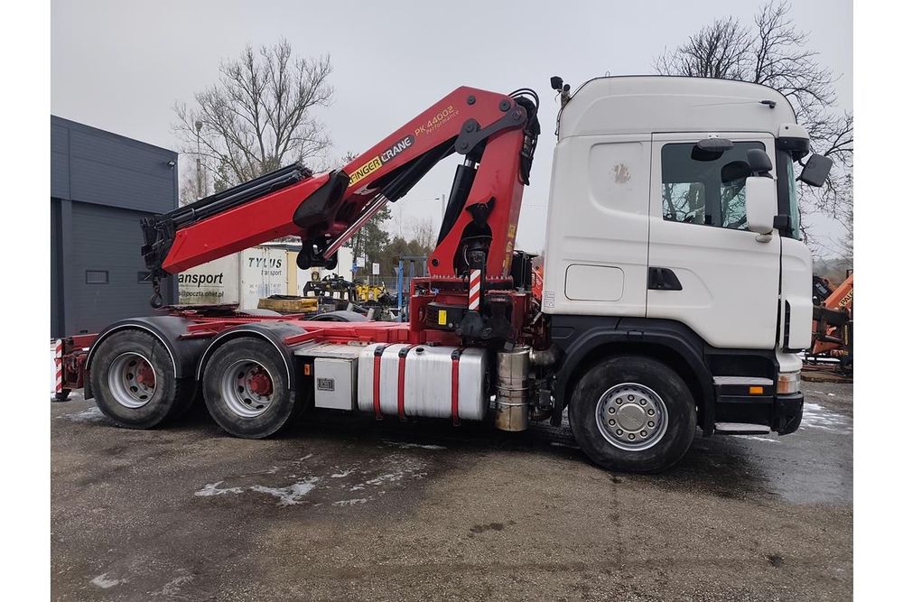 Scania R470 6x4 hds Palfinger PK44002  Scania R470 6x4 hds palfinger pk44002