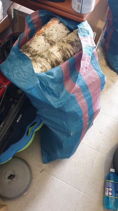 Suche drewno Olcha lub Brzoza sezonowana, worki, kominkowe