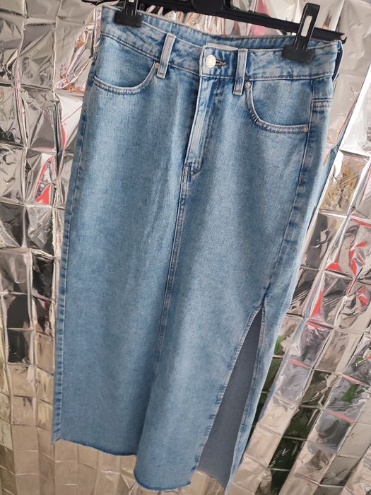 Spódnica jeansowa Perfect jeans gina tricot rozmiar 34