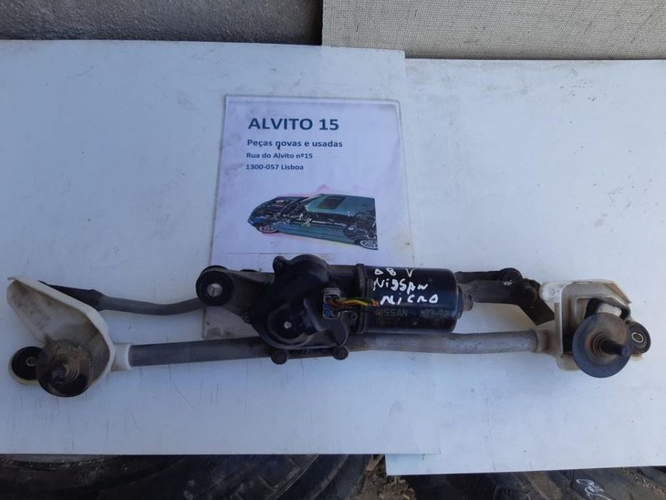 motor limpa para-brisas Nissan Micra 2008