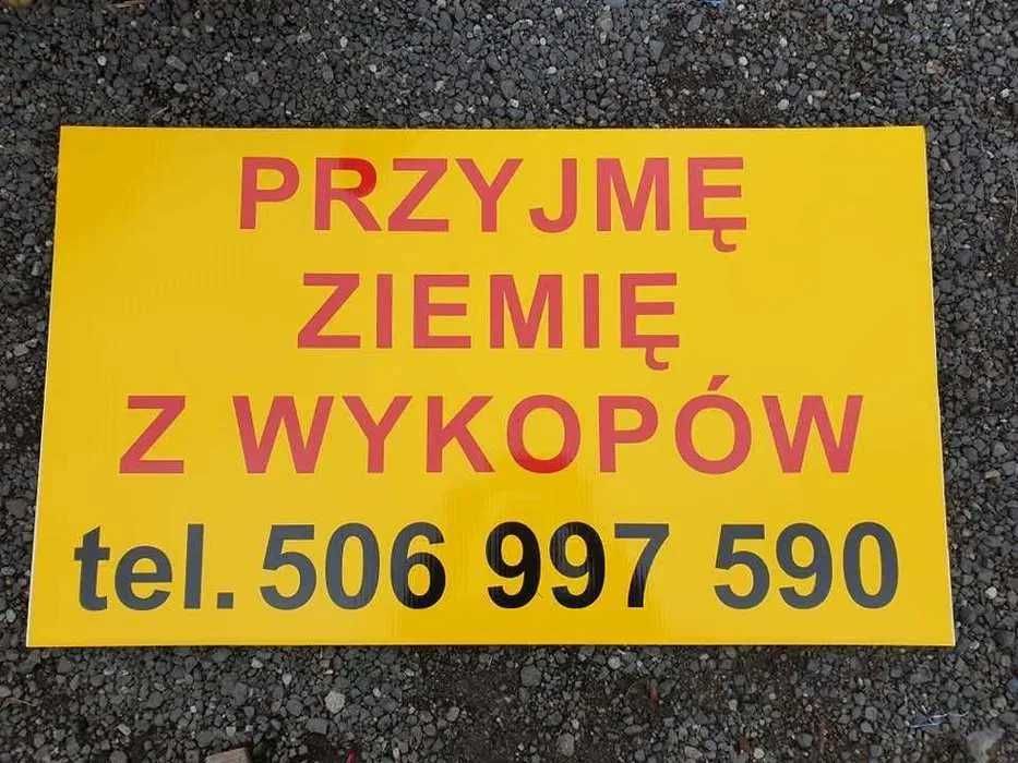 Oddam teren pod wywóz ziemi z wykopów