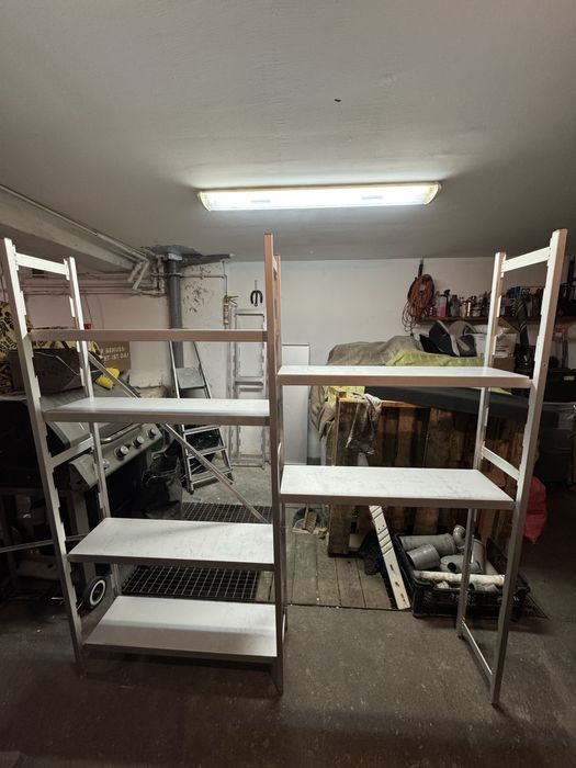 Regał do chłodni ze stali nierdzewnej Hupfer 90 cm 180 cm