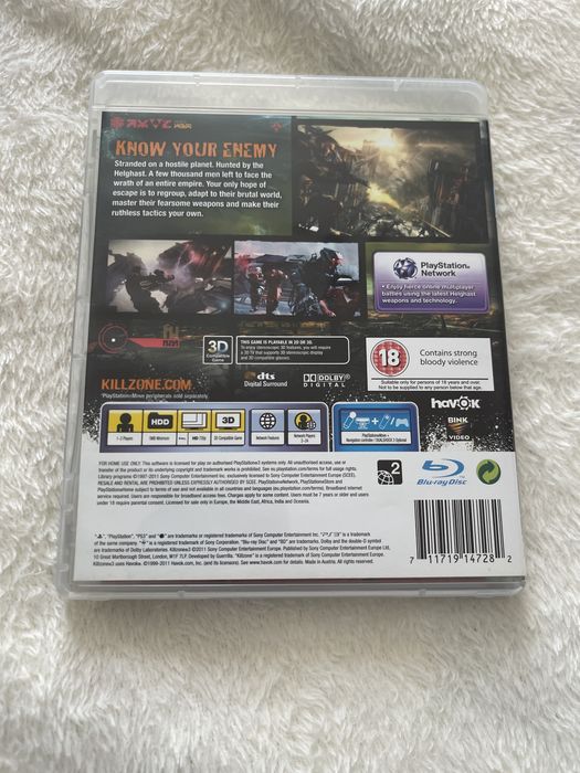Gra killzone 3 ps3
