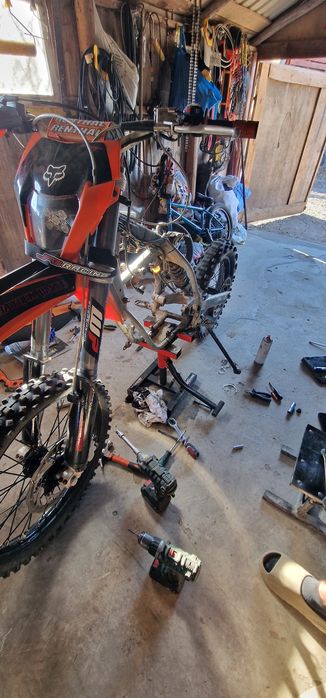 KTM EXC300 2T enduro cross ZAMIANA