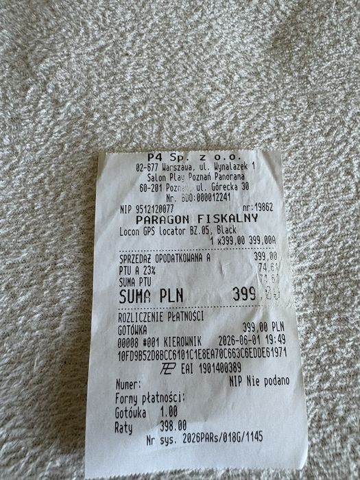 NOWY Lokalizator GPS dla psa Locon Dog Path | ZAFOLIOWANY + PARAGON
