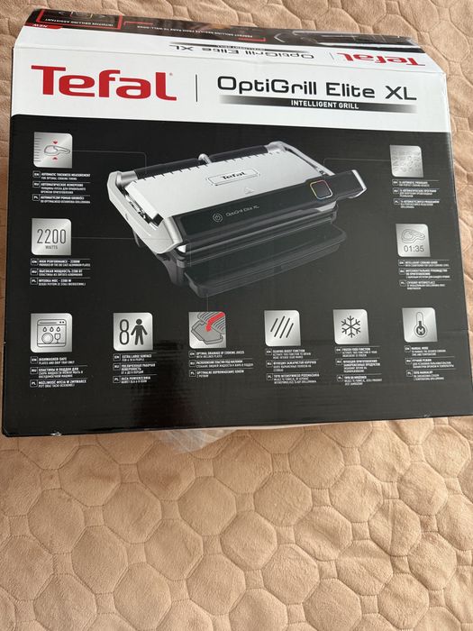 Гриль-барбекю електричний Tefal Optigrill Elite XL